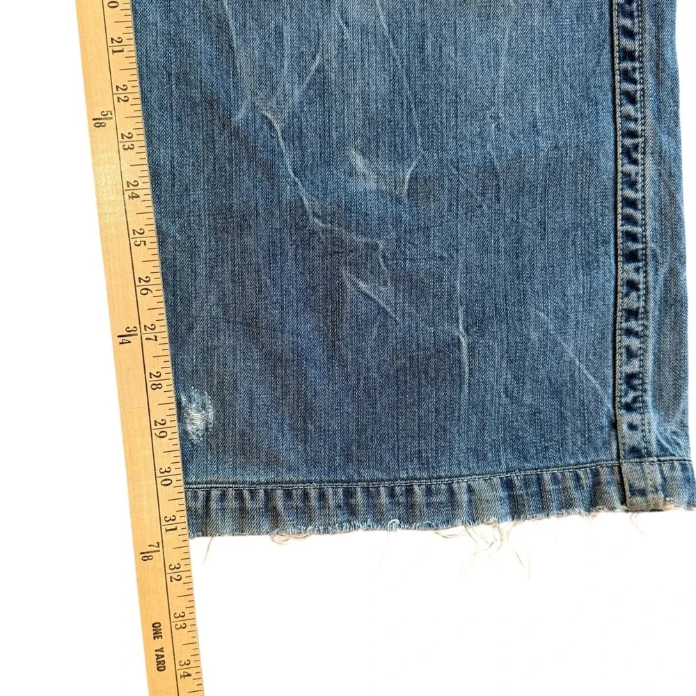 Vintage Gianfranco Ferre‎ Jeans Mens Distressed Denim Carpenter Pants Size 44 IT